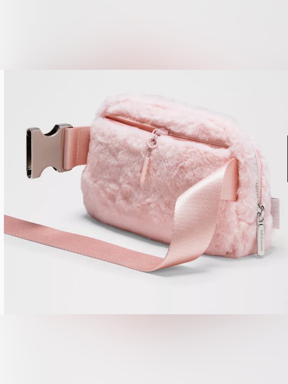 NWT Lululemon Everywhere Belt Bag Strawberry Milkshake Plush Fleece 1L - Picture 7 of 7
